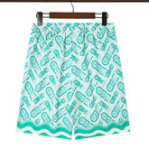 Casablanca Multi Color Printed Short #367